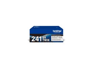 4977766812795 - TN241BK - 2er-Pack - Schwarz - original - Tonerpatrone - für DCP-9015 DCP-9020 HL-3140 HL-3150 HL-3170 MFC-9140 MFC-9330 MFC-9340