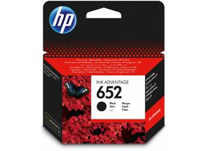 0889296160946 - Hewlett Packard hp Ink No 652 HP652 hp 652 Black Schwarz (F6V25AE#BHL) (F6V25AE#BHL)