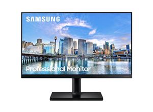 8806090961762 - F24T450FQR - T45F Series - LED-Monitor - 60 cm (24) - 1920 x 1080 Full HD (1080p) @ 75 Hz - IPS - 250 cd m² - 10001 - 5 ms - 2xHDMI DisplayPort - Schwarz