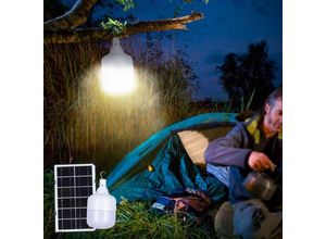 7630702999901 - Supernova - Tragbare 50-W-LED-Lampe mit Solarpanel und Fernbedienung SunStars