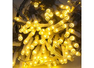 9475631427662 - Vingo - 280 LEDs Lichterkette Christbaum Halloween Außen Weihnachtsbaumkette Fenster Warmweiß