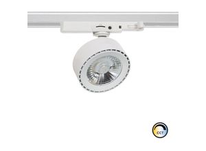 8445044152636 - Efectoled - LED-Strahler für 3-Phasenstromschiene 20W New Onuba cct Weiss CRI90 No Flicker UGR16 Wählbar (Warm-Neutral-Kalt)