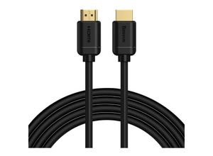 6953156222533 - HDMI 20-Kabel 4K 60 Hz 3D HDR 18 Gbit s 3 m – Schwarz