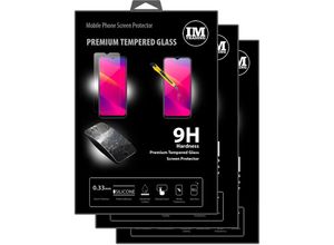 4251810827523 - - cofi1453 3X Panzer Schutz Glas 9H Tempered Glass Display Schutz Folie Display Glas Screen Protector kompatibel mit Oppo A9 (2020)