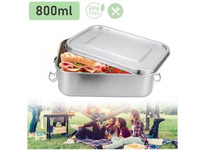 9363092356518 - Edelstahl BrotdoseNachhaltige Lunchbox für Büro Schule Picknick800ml - Tolletour 9363092356518 - Edelstahl BrotdoseNachhaltige Lunchbox für Büro Schule Picknick800ml - Tolletour