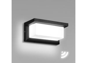 9412302642412 - SWANEW 18W LED Wandlampe Sensor IP65 Badlampe Modern Deckenleucht Wandleuchte Treppen Kaltweiß