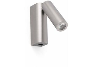 8421776113503 - Faro Barcelona - Faro Rob - led Innenwand Leselampe Satin Nickel