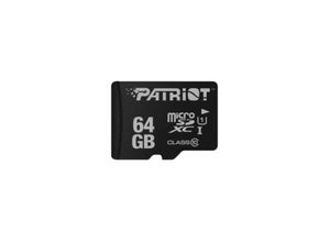 0814914027981 - PATRIOT LX Series microSDHC 64GB Class 10 UHS-I - High Capacity SD (MicroSDHC) (PSF64GMDC10)