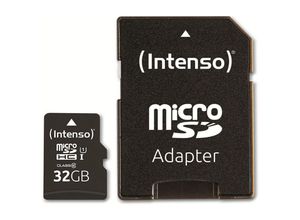 4034303031610 - - Flash-Speicherkarte (SD-Adapter inbegriffen) - 32 GB - UHS-I U1   Class10 - microSDHC UHS-I