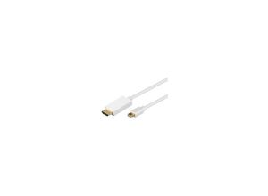 4040849528613 - Mini Displayport-Kabel MiniDP - HDMi 2m (52861) - Goobay