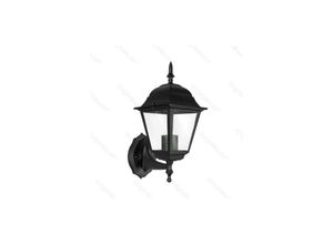 8433325207540 - AGS - wandlampe gartenlaterne E27 aussen IP44 schwarz aigostar