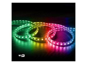 8445044161829 - Efectoled - LED-Streifen rgb Wifi 220V ac 60 LED m IP65 nach Mass Breite 16 mm Schnitt alle 100cm 1 m 8445044161829 - Efectoled - LED-Streifen rgb Wifi 220V ac 60 LED m IP65 nach Mass Breite 16 mm Schnitt alle 100cm 1 m