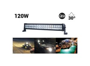 8435427119394 - Barcelona Led - LED-Leiste Off-Road 4x4  120W 8000lm - Geschlossener Winkel