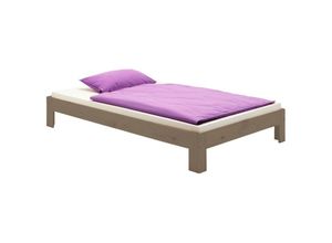 4016787728033 - - Futonbett Thomas 90 x 190 cm taupe lackiert