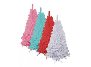 4250407382407 - Buri - künstlicher Weihnachtsbaum weiß blau rot pink 120-210cm - 210cm weiß