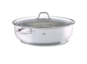 4009209343129 - Bräter FISSLER Töpfe Gr + Höhe 124 cm silberfarben Bräter Topf Induktion