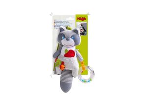 4010168261386 - Unisex Stoffpuppe Entdeckerfigur Waschbär 1er Pack