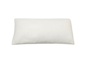 9008606241583 - Eglo - living Kissen Iles Couch Zierkissen Basic Dekokissen aus Baumwolle und Polyester in Weiß Kissenbezug mit Inlett Sofakissen 50x30 cm - 50 x