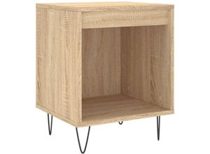 8721012111059 - Bonnevie - NachttischBeistelltisch Sonoma-Eiche 40x35x50 cm Holzwerkstoff vidaXL