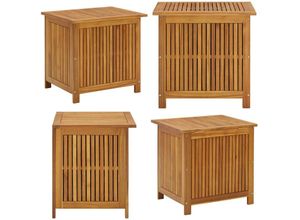 8721114110905 - Vidaxl - Garten-Aufbewahrungsbox 60x50x58 cm Massivholz Akazie - Garten-Aufbewahrungsbox - Garten-Aufbewahrungsboxen - Home & Living - Braun