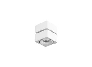 8445386104157 - Leds-c4 - Forlight Fox Plafón de Techo de Superficie Orientable con Luz led Blanco Cálido 3000K 656lm Color Blanco