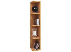 4051814312762 - VCM Regal Honsa-Stand (BHT 15x97x17 cm) BHT 15x97x17 cm beige Standregal Bücherregal Bücherregal Schuhregal