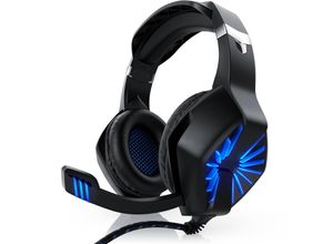4061474005676 - CSL USB Gaming Headset GHS-102 mit Mikrofon - Kopfhörer für PC (Win XP 7 8 81 10) PS4 4 Pro 4061474005676 - CSL USB Gaming Headset GHS-102 mit Mikrofon - Kopfhörer für PC (Win XP 7 8 81 10) PS4 4 Pro