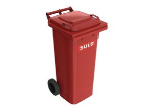 4020747884394 - Sulo Deutschland Gmbh - Müllgroßbehälter 80l hdpe rot fahrbarnEN 840 sulo