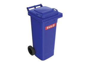 4020747884042 - Sulo Deutschland Gmbh - Müllgroßbehälter 80l hdpe blau fahrbarnEN 840 sulo