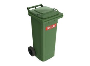 4020747933436 - Sulo Deutschland Gmbh - Müllgroßbehälter 80l hdpe grün fahrbarnEN 840 sulo