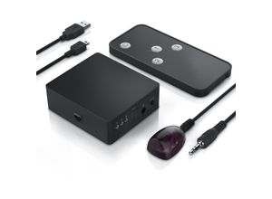 4251259168362 - CSL 3x1 SPDIF Switch Audio Umschalter mit Fernbedienung 3x Toslin zu 1x Toslink 4251259168362 - CSL 3x1 SPDIF Switch Audio Umschalter mit Fernbedienung 3x Toslin zu 1x Toslink