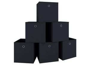 4051814366208 - 6er-Set Faltbox Klappbox Boxas - ohne Deckel Grün