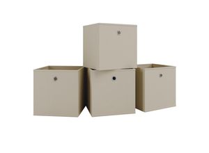 4051814366079 - 4er-Set Faltbox Klappbox Boxas - ohne Deckel Orange