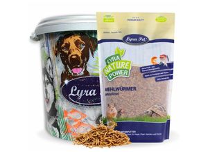 4260361030955 - Lyra Pet - 5 kg ® Mehlwürmer getrocknet in 30 l Tonne