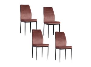 4251312962944 - Stuhl Madison Velvet Braun 4251312962944 - Stuhl Madison Velvet Braun