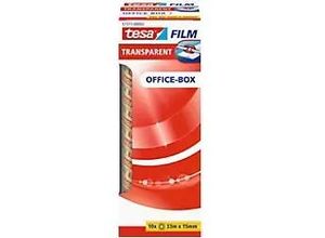 4042448036018 - Film Transparent - Transparentes Multifunktions-Klebeband für Heim- Schul- und Büroanwendungen - 33 m x 15 mm - 10er Pack - transparent - Tesa