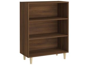 8720286973639 - Bonnevie - SideboardKommode Braun Eichen-Optik 695x325x90 cm Holzwerkstoff vidaXL