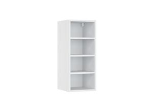 4251421969896 - Hängeschrank Regal 30 cm Weiß Küchenschrank Hängeschrank Küchenzeile Fame-Line