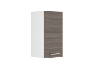 4251421930643 - Hängeschrank R-Line 30 cm Weiß Edelgrau modern Vicco