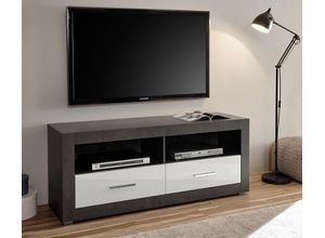 4067602885165 - Lowboard INOSIGN Etero Sideboards grau (dark concret weiß mdf hochglanz applikation dark concret) Lowboards Breite 150 cm 4067602885165 - Lowboard INOSIGN Etero Sideboards grau (dark concret weiß mdf hochglanz applikation dark concret) Lowboards Breite 150 cm