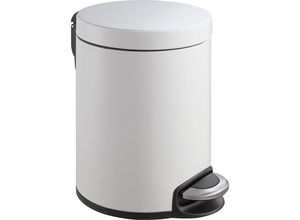 8713631712397 - Tretabfallsammler Volumen 5 l Ø x H 205 x 290 mm ab 2 Stk weiß 8713631712397 - Tretabfallsammler Volumen 5 l Ø x H 205 x 290 mm ab 2 Stk weiß