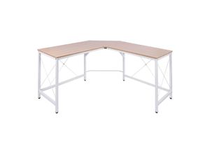 4250871277551 - Winkelschreibtisch 150 x 150 x 76 cm (LxBxH) Bürotisch Arbeitstisch Computertisch PC-Tisch