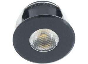 9002843450944 - Siro - Led Einbaustrahler SL-Mono Mini08 ansteuer- und dimmbar 4000K neutralweiß schwarz matt 24 v dc