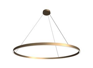 4262431053055 - - Hängelampe Pendellampe Esstischleuchte led Wohnzimmerlampe messing h 120 cm