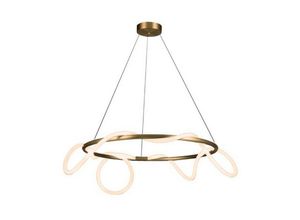 5213007834942 - Larissa Lighting - Skopje Deckenpendelleuchte led 60W Gold Matt