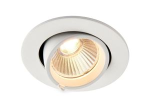 5017588082880 - Saxby Lighting - Saxby Axial cct 105 w rundes 105 w Einbau-Downlight mattweiß lackiert