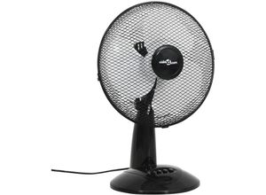 8720286113776 - Bonnevie - Tischventilator 3 Geschwindigkeiten 30 cm 40 w Schwarz vidaXL895179