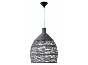 5212017416681 - Pendelleuchte Destin in Grau E27 - grey - Nova Luce