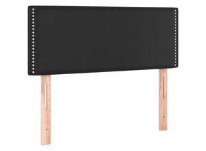 8720287281887 - Bonnevie - led KopfteilBetthaupt Schwarz 80x5x78 88 cm Kunstleder vidaXL