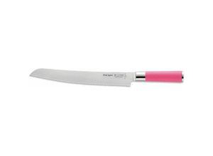 4009215191936 - Brotmesser F DICK Pink Spirit Kochmesser Gr Klingenlänge 26 cm pink (edelstahlfarben pink) Brotmesser 26 cm Wellenschliff